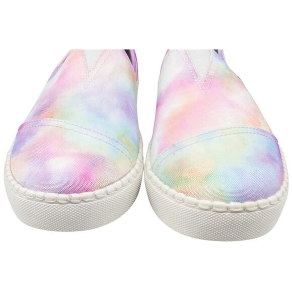 Dolce Vita Sumna Purple Tie Dye Ombre Sneakers Slip On Women's size 9 - Picture 7 of 9